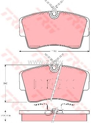 Тормозные колодки дисковые