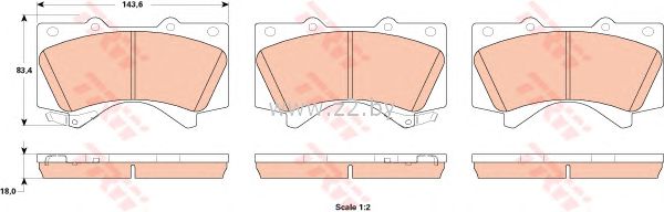 Тормозные колодки дисковые
