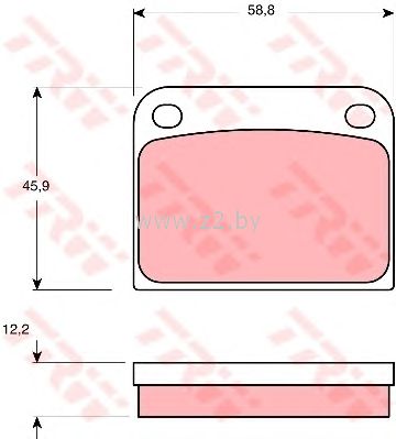 Тормозные колодки дисковые