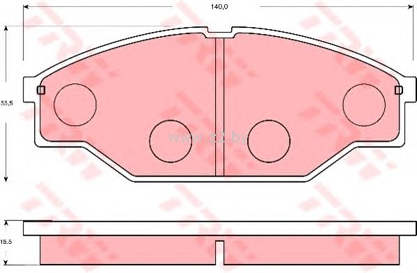 Тормозные колодки дисковые