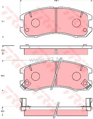 Тормозные колодки дисковые