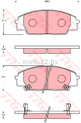 Тормозные колодки дисковые
