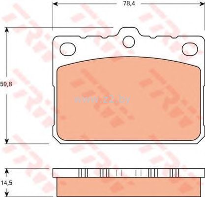 Тормозные колодки дисковые