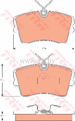 Тормозные колодки дисковые