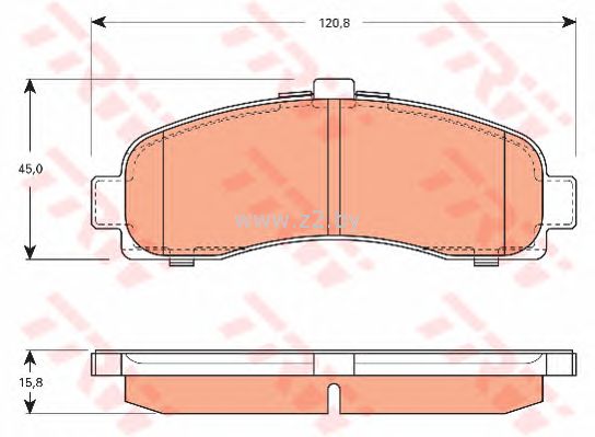 Тормозные колодки дисковые