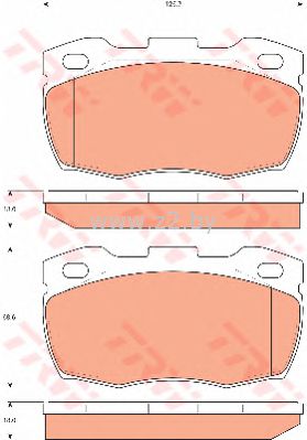 Тормозные колодки дисковые
