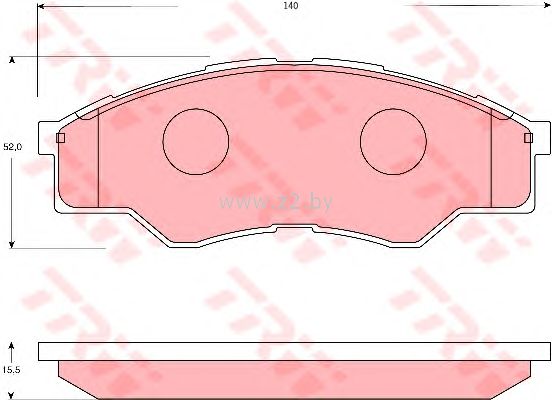 Тормозные колодки дисковые