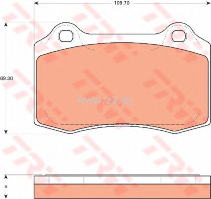 Тормозные колодки дисковые
