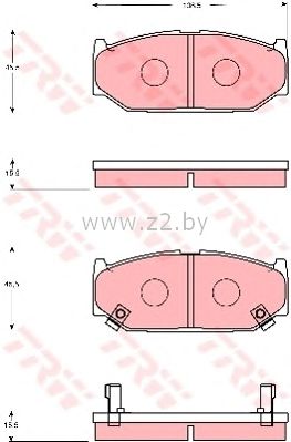 Тормозные колодки дисковые