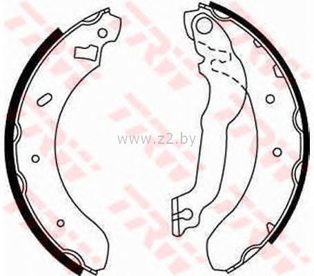 Тормозные колодки барабанные