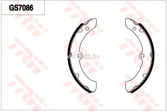 Тормозные колодки барабанные