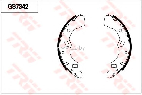 Тормозные колодки барабанные