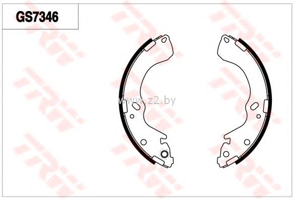 Тормозные колодки барабанные