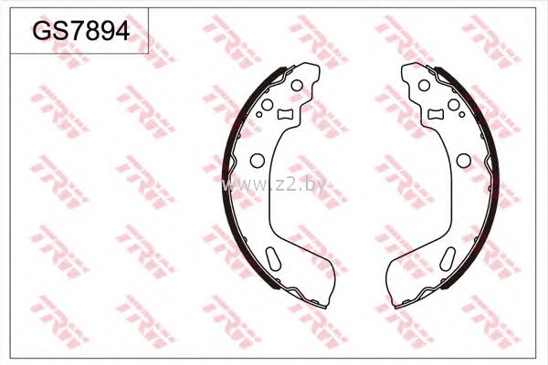 Тормозные колодки барабанные