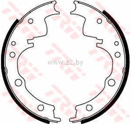 Тормозные колодки барабанные