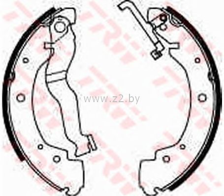 Тормозные колодки барабанные