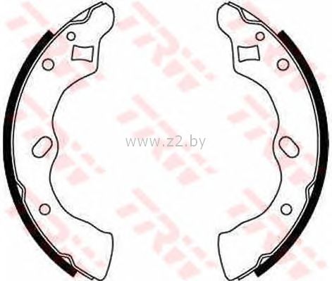 Тормозные колодки барабанные