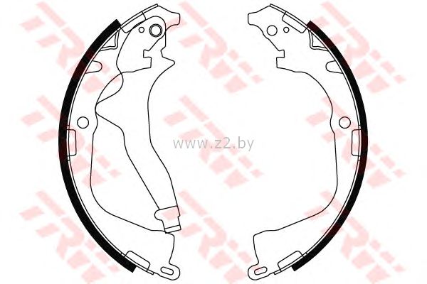 Тормозные колодки барабанные