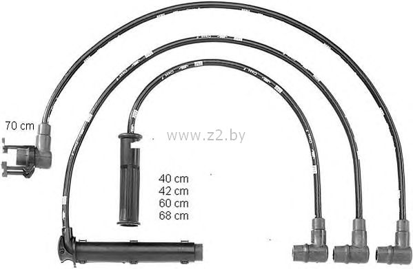 Комплект проводов зажигания