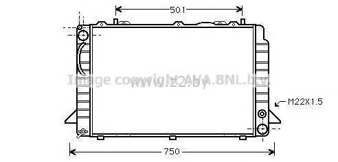 Радиатор основной