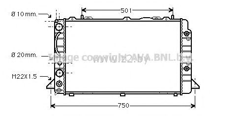 Радиатор основной