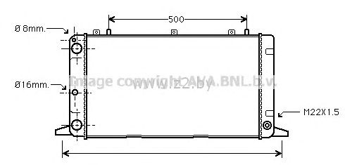Радиатор основной