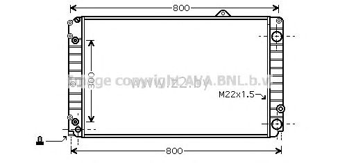 Радиатор основной