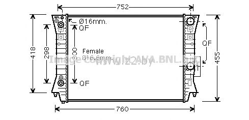 Радиатор основной
