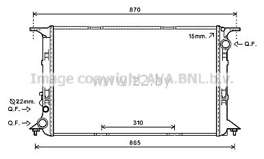 Радиатор основной