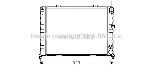 Радиатор основной