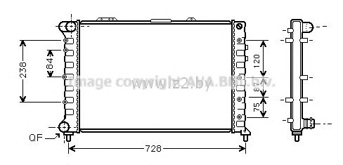 Радиатор основной
