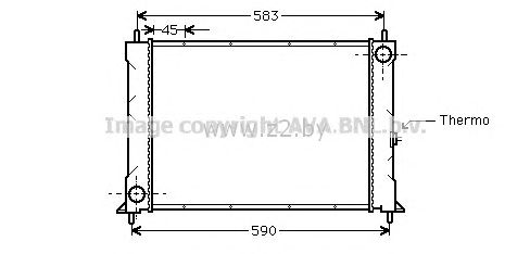 Радиатор основной