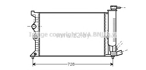 Радиатор основной