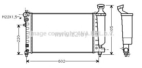 Радиатор основной
