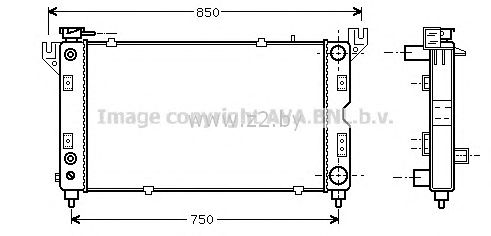 Радиатор основной