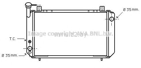 Радиатор основной