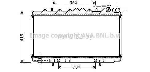 Радиатор основной