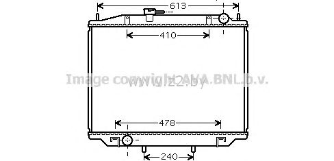 Радиатор основной