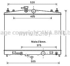 Радиатор основной