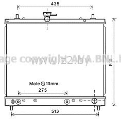 Радиатор основной