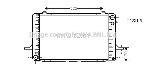 Радиатор основной