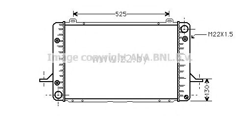 Радиатор основной