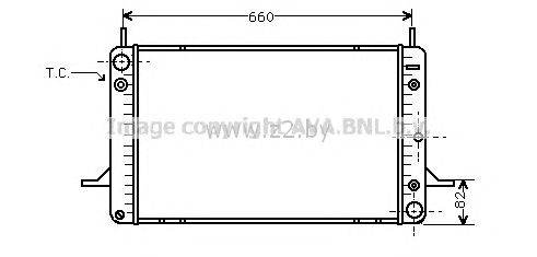 Радиатор основной
