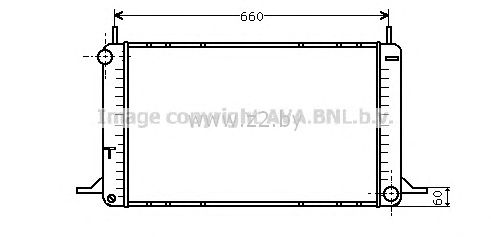 Радиатор основной