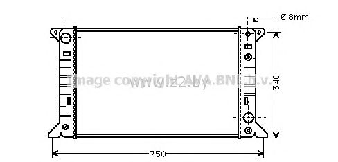 Радиатор основной