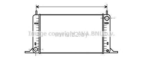 Радиатор основной