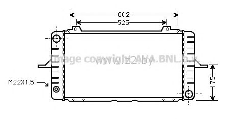 Радиатор основной