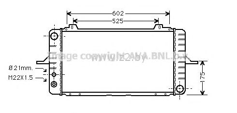 Радиатор основной