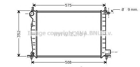 Радиатор основной