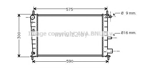 Радиатор основной